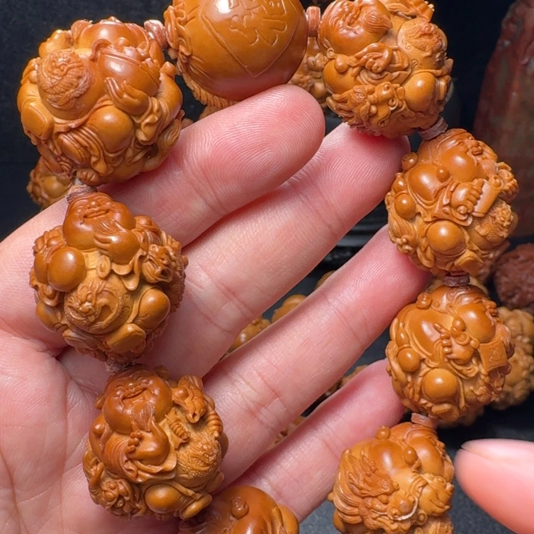 橄榄核手串/手链财神