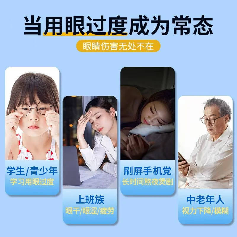 爱护眼睛干涩疲劳近视儿童老人成人