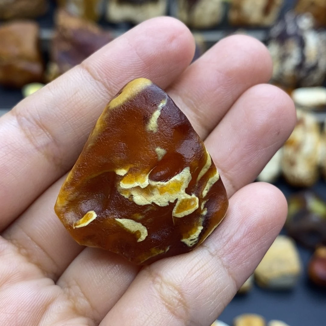 定制琥珀豆*媽蜜蜡定制