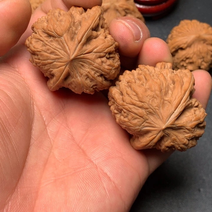 把件文玩核桃41凹底882