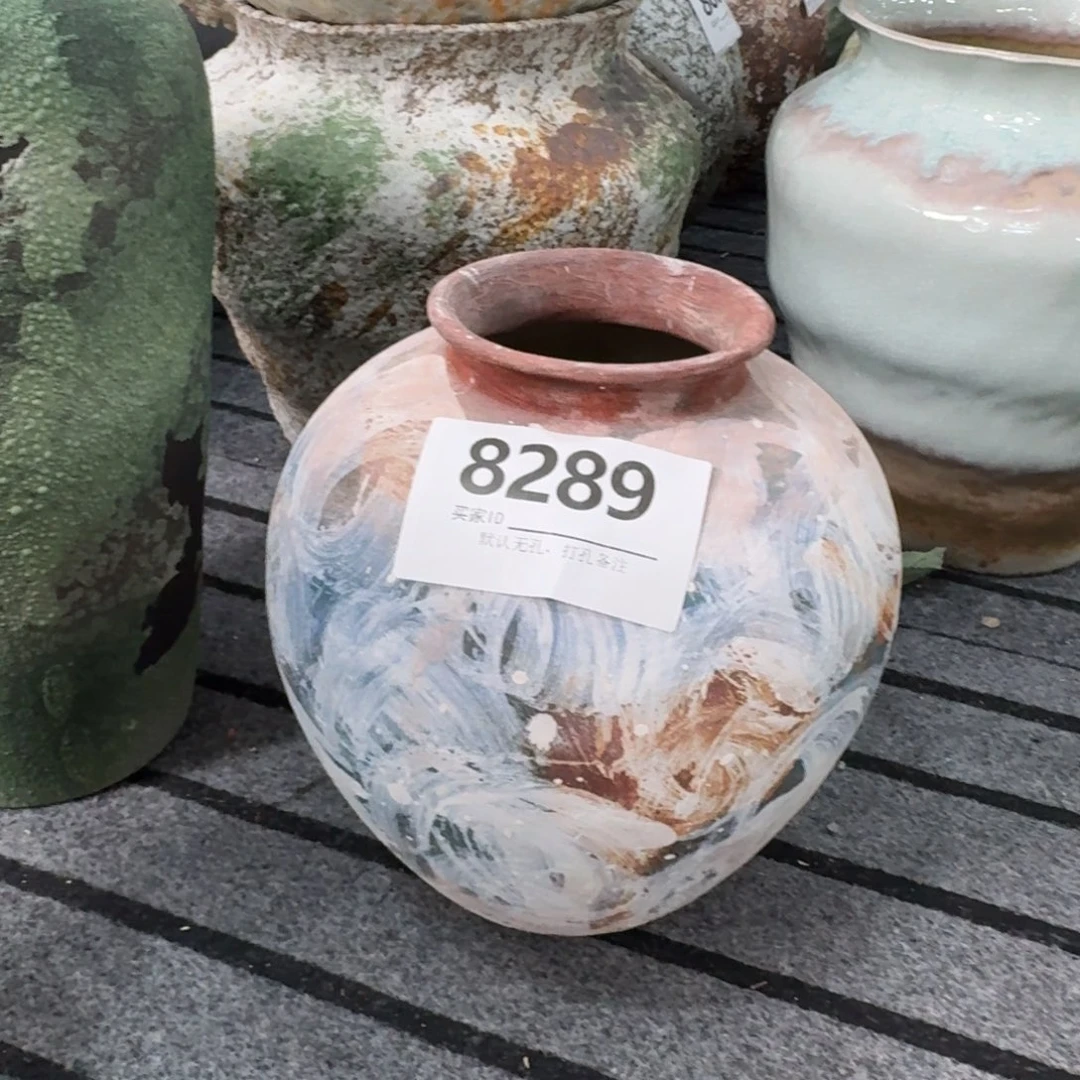 晶***晶景德镇高温花瓶景德镇高温花瓶编码8289高22口8默认无孔