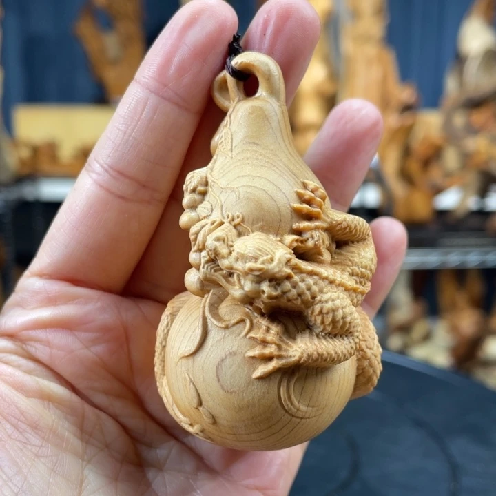 柏木（崖柏）手把件