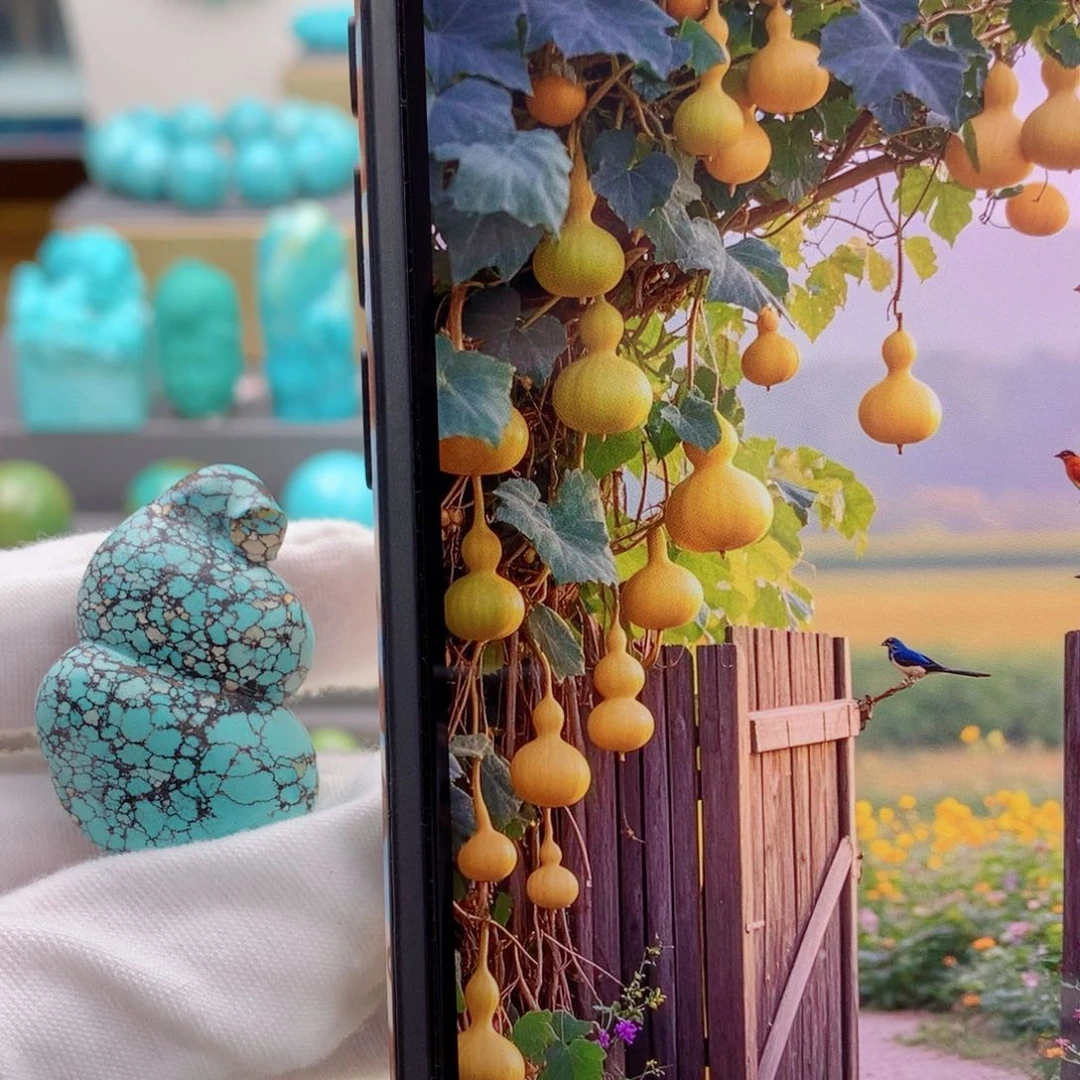 未镶嵌绿松石挂件