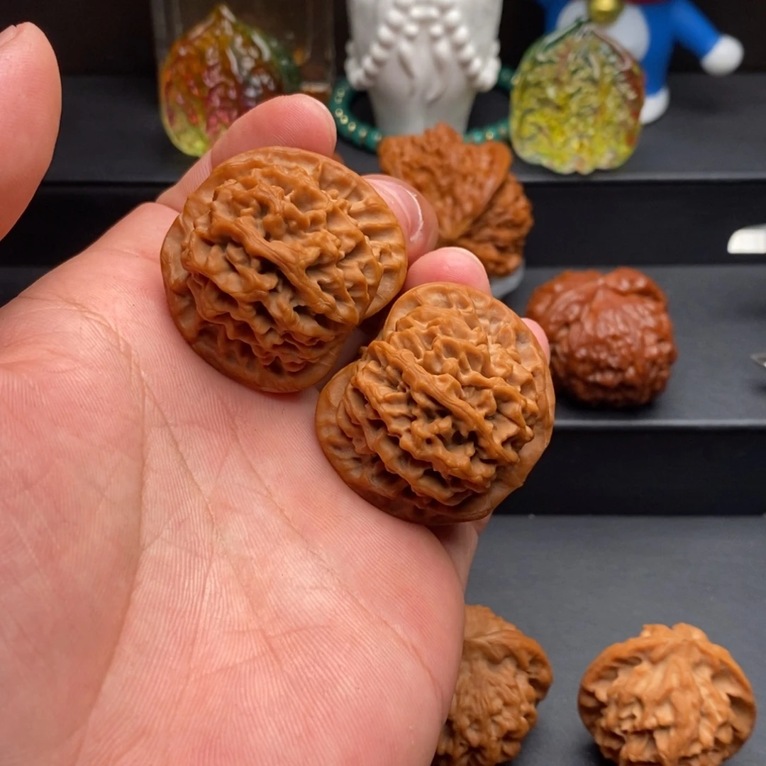 不***菜文玩核桃吊坠40秦闷货头