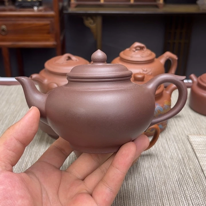 茶壶紫泥小微容量260左右