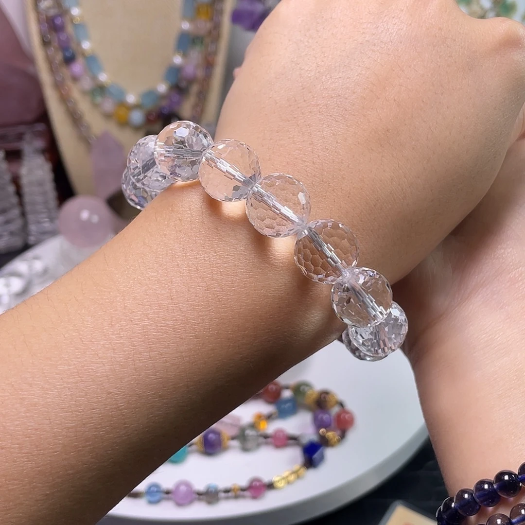 花***声珠宝半成品未镶嵌水晶854