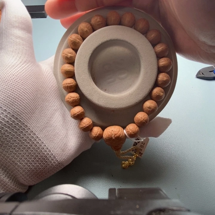 遛***狗手串凤眼菩提实心12mm