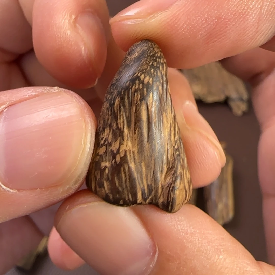 摆件沉香野料沉香沉水留疤2.2克