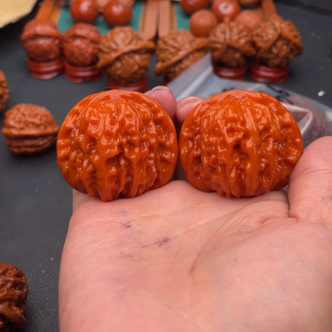 国***家文玩核桃把件四座楼