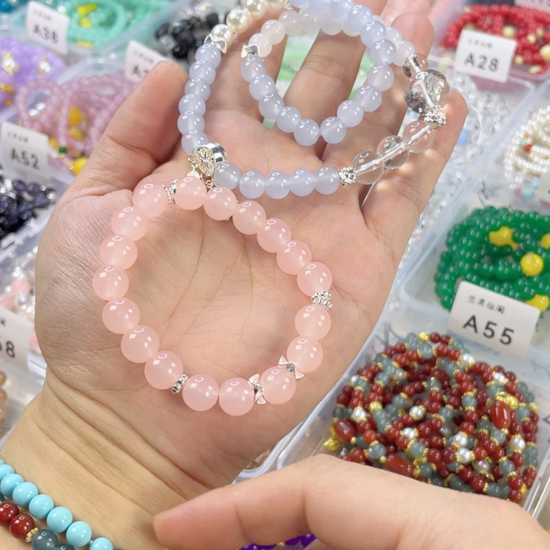 玛瑙手饰银S925镀金镶嵌