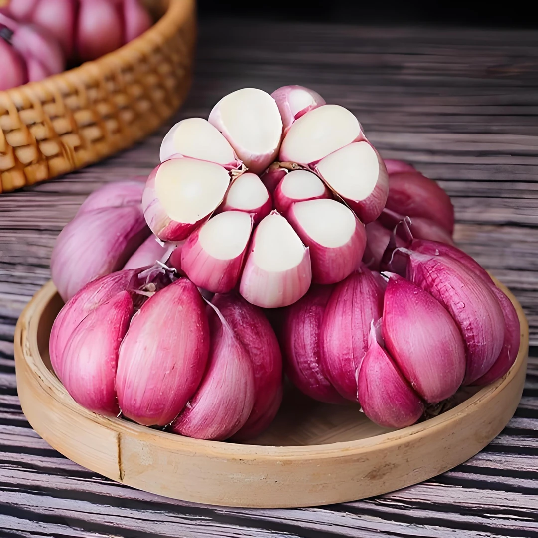 云南新鲜紫皮多瓣大蒜