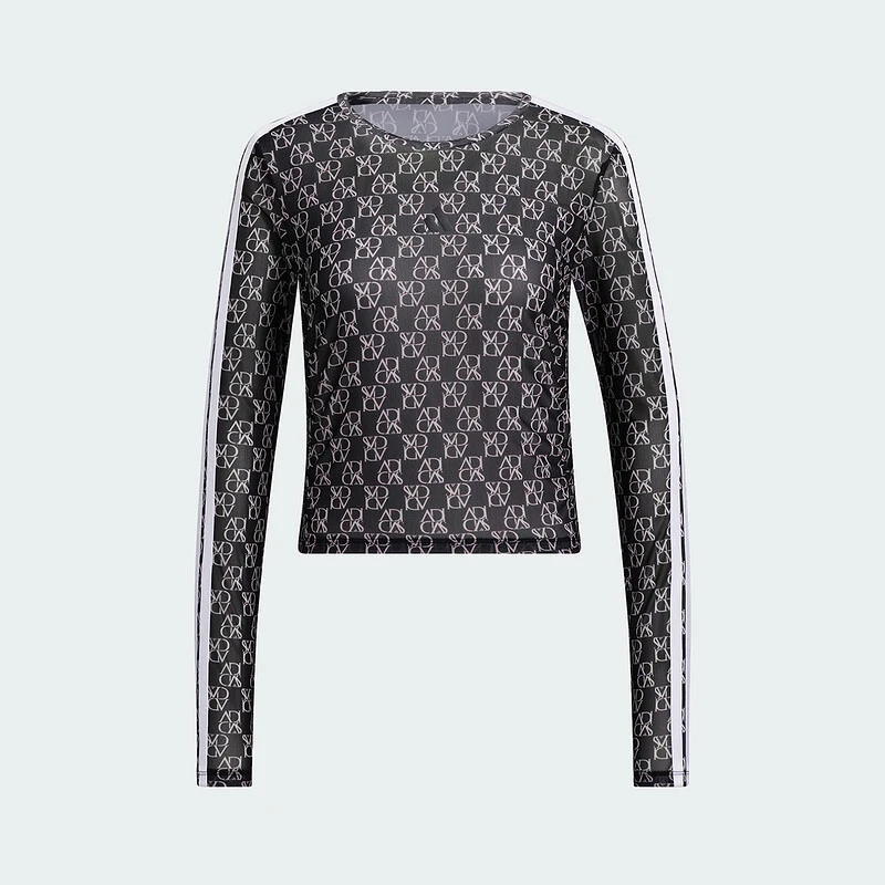 adidas/阿迪达斯女子时尚长袖T恤上衣 JY7665