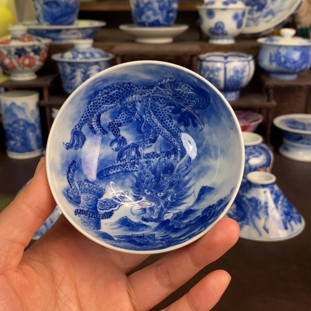 景德镇陶瓷手工手绘