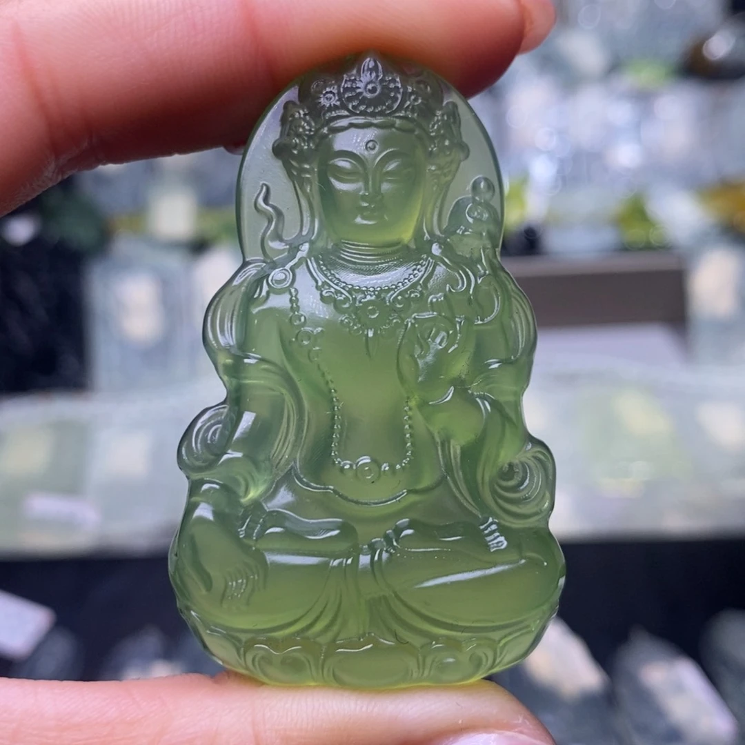 蛇纹石玉颈饰未镶嵌用****7，，