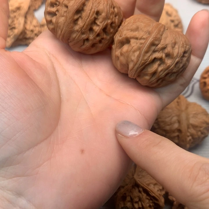 喝***g文玩核桃把件元宝