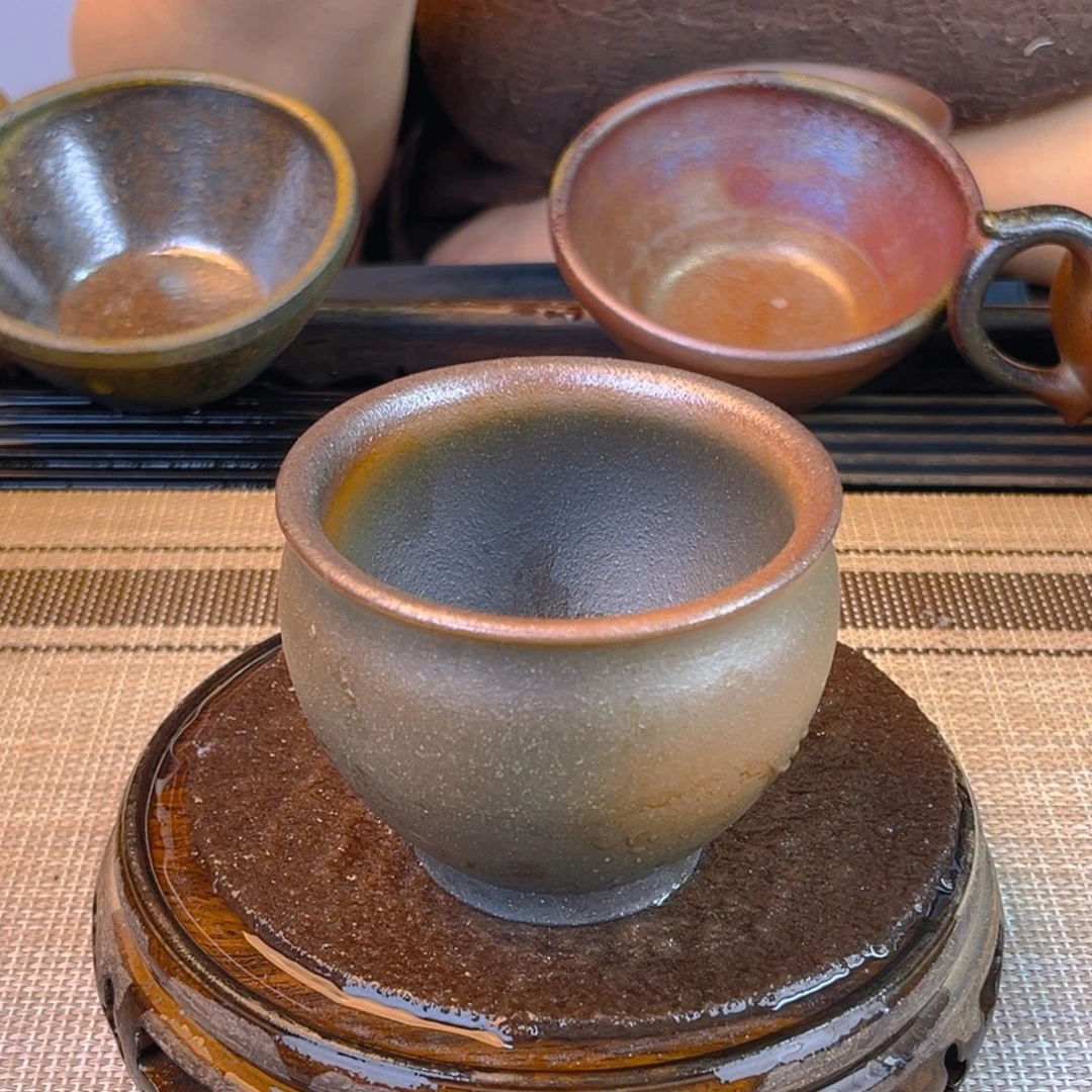 茶壶紫砂紫泥柴烧120cc