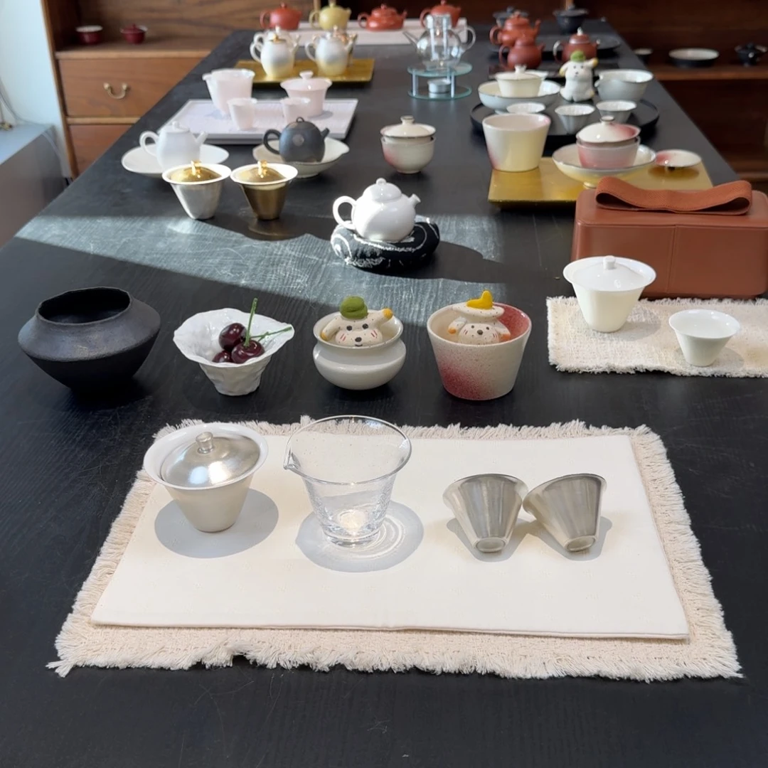 88折鎏银4件套送茶席2个