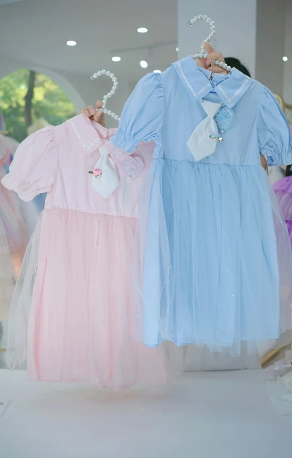 SF2321#棉布裙 女童春夏季连衣裙公主裙【甲辰实体童装如皋店】