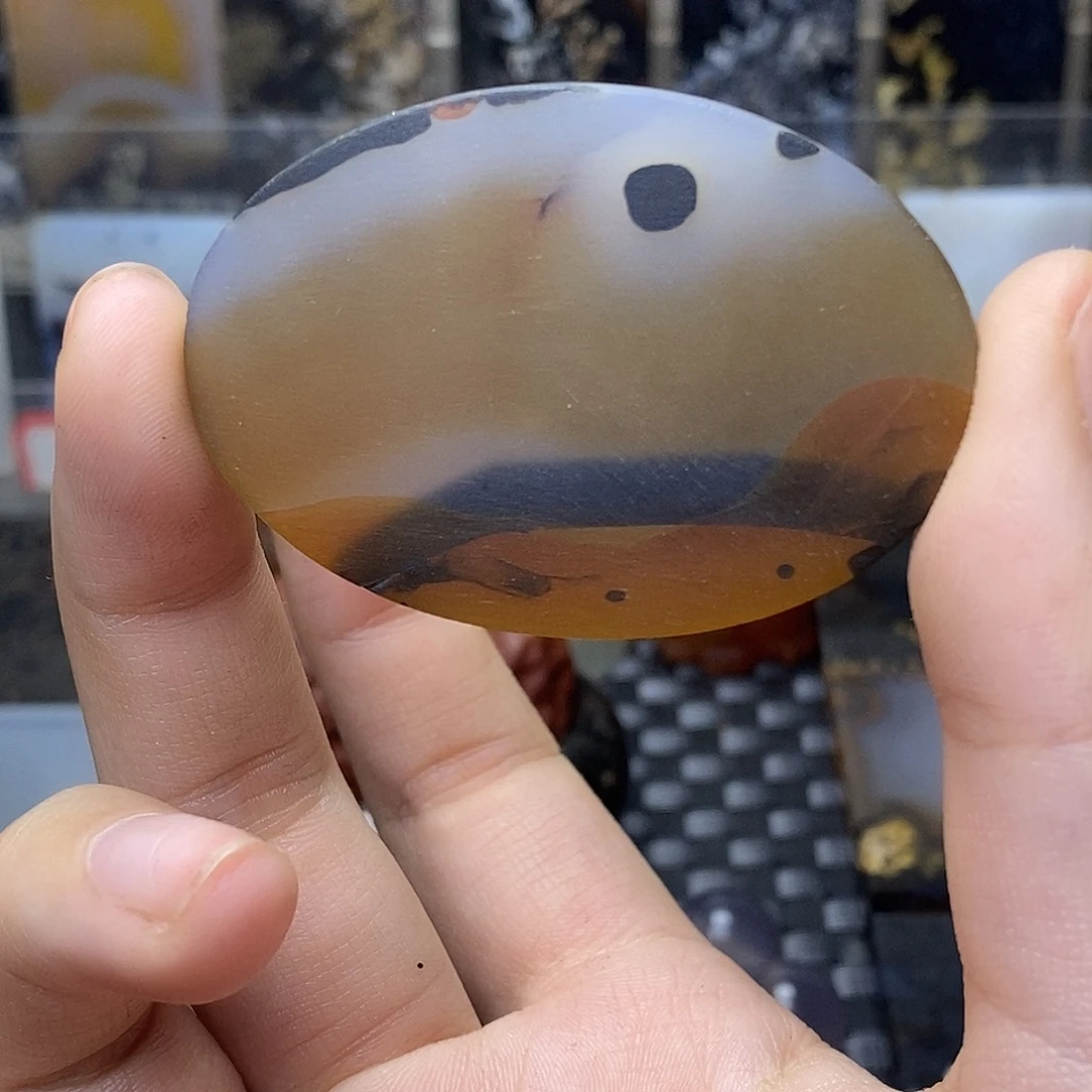 执***塵玛瑙/玉髓未镶嵌珠宝半成品