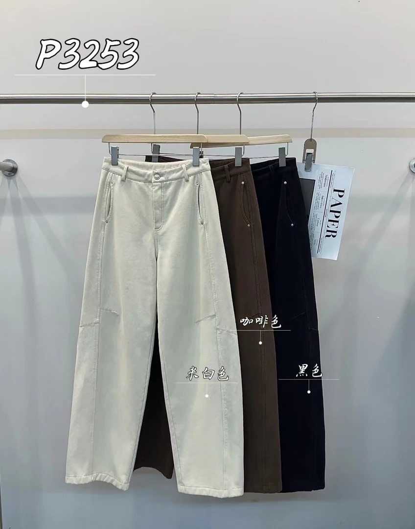 鑫燃KIKI 百搭显瘦超有型裤 P3253 PPT