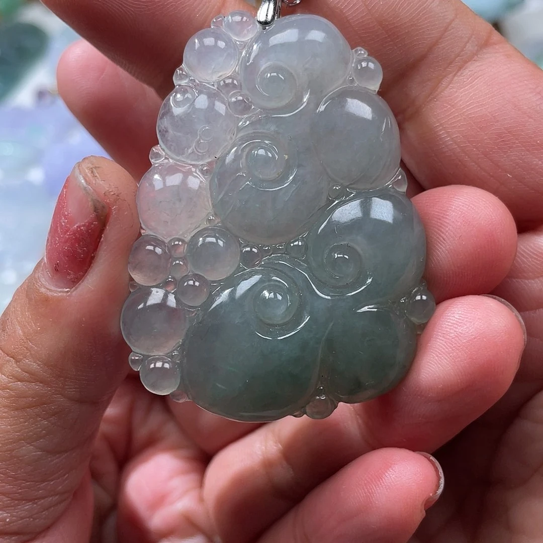 颈饰未镶嵌翡翠翡玉缘翡翠