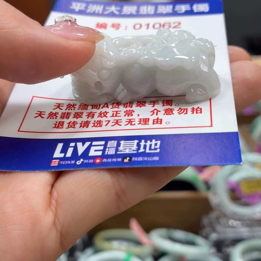 翡翠未镶嵌颈饰5555555