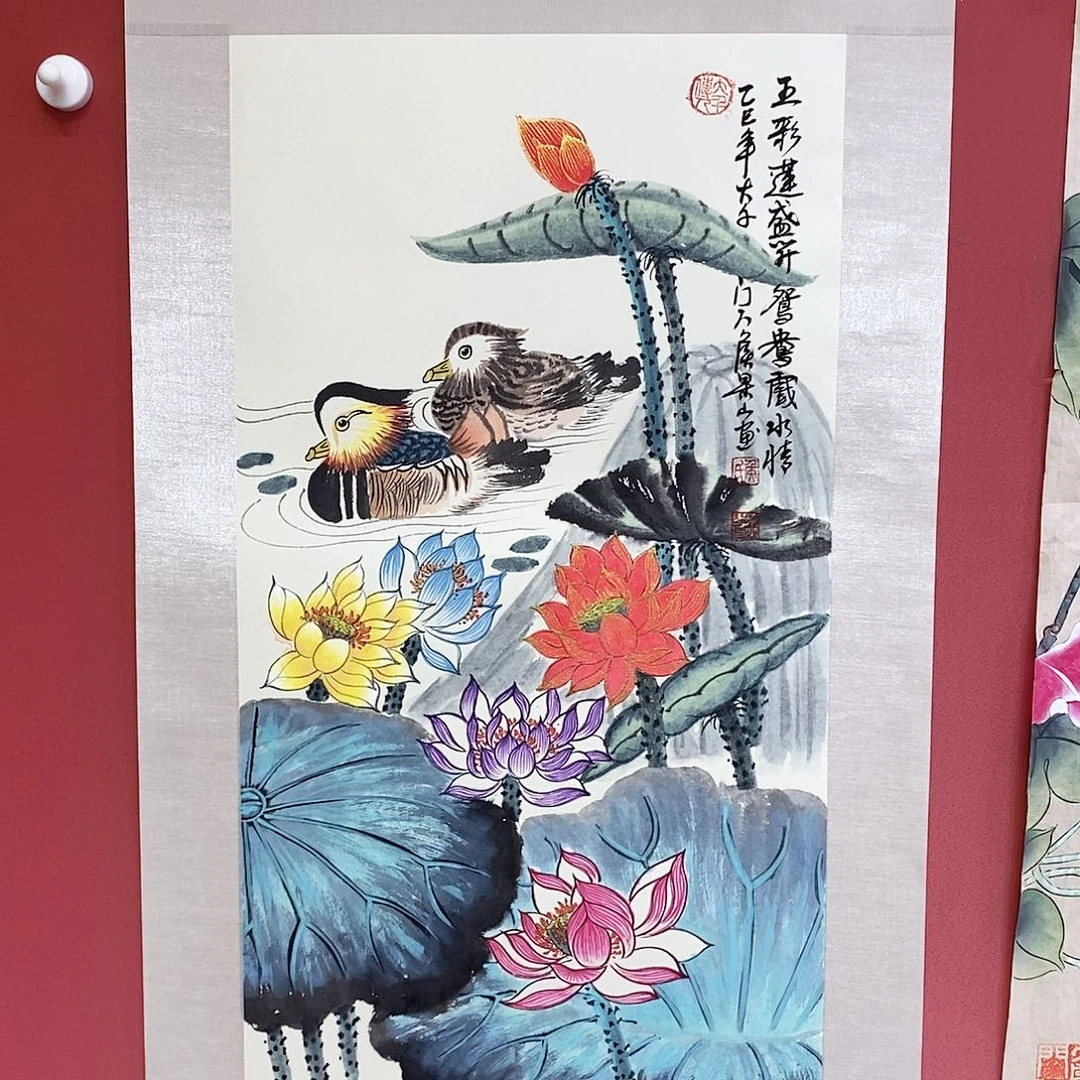 国画大风堂嫡传-侯果山老师作品路