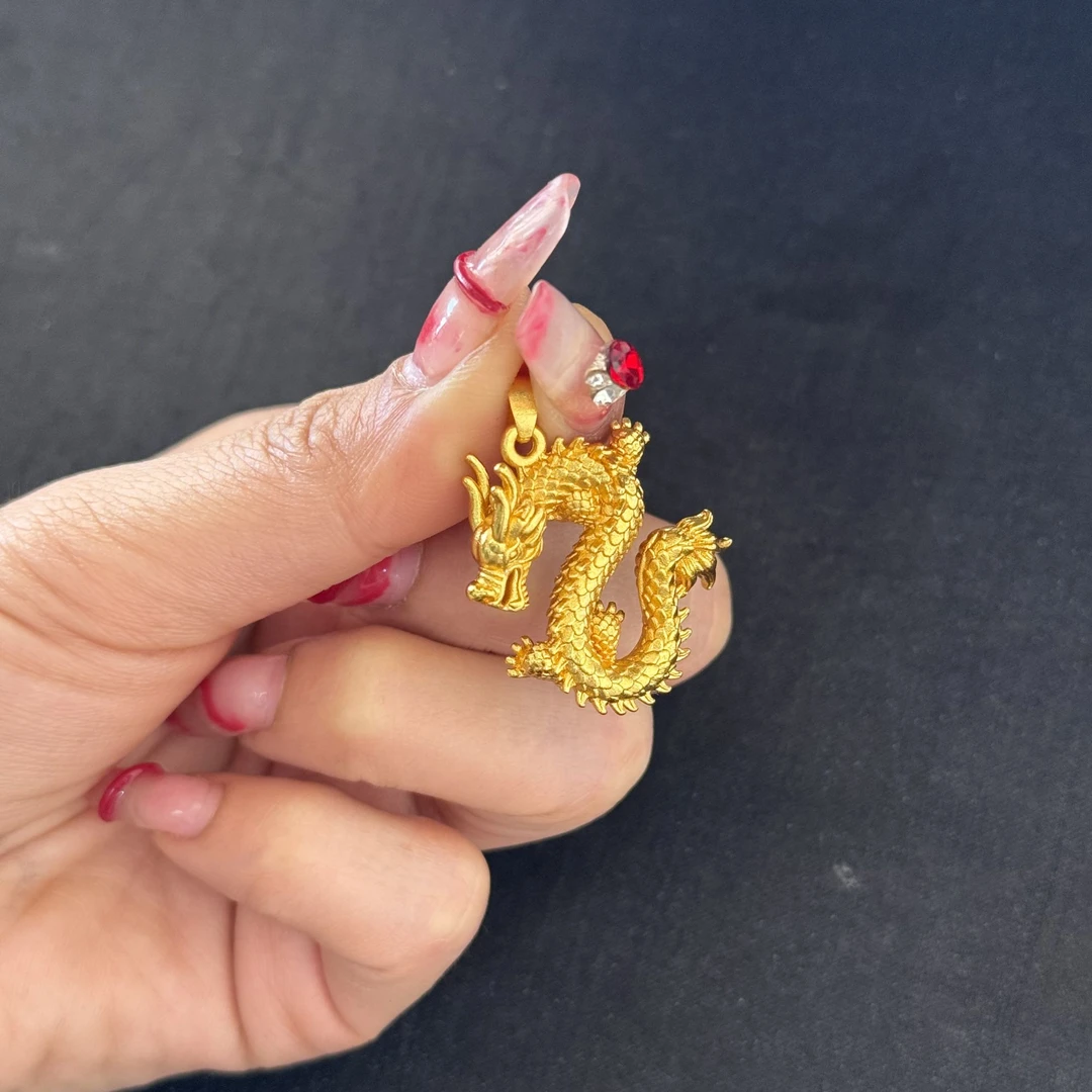 C165-禾遇精品龙吊坠