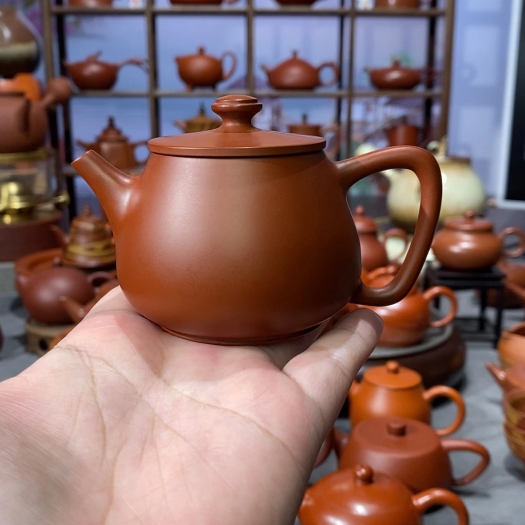 茶壶紫砂章旭文高石瓢壶120130150。
