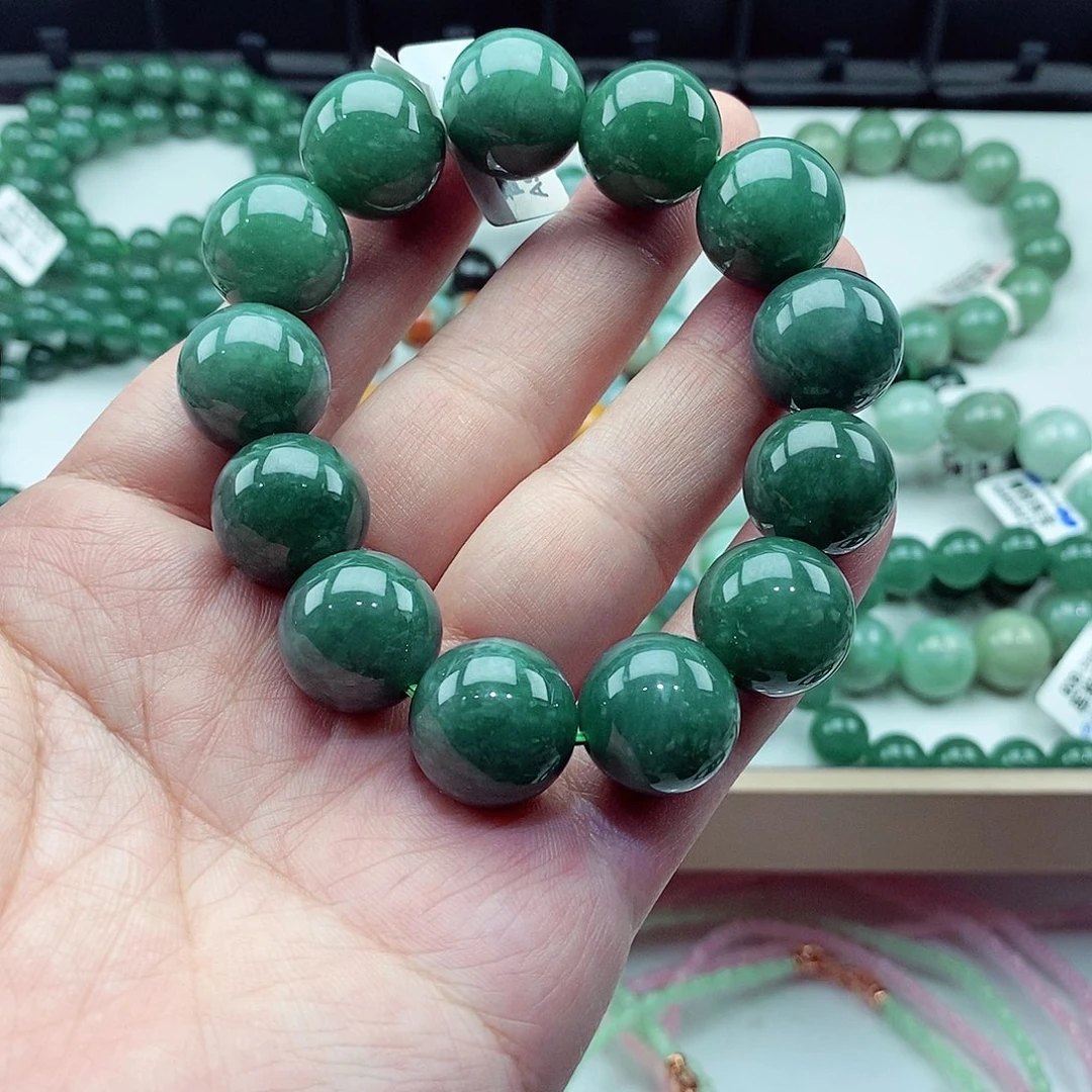 翡翠未镶嵌毛衣链