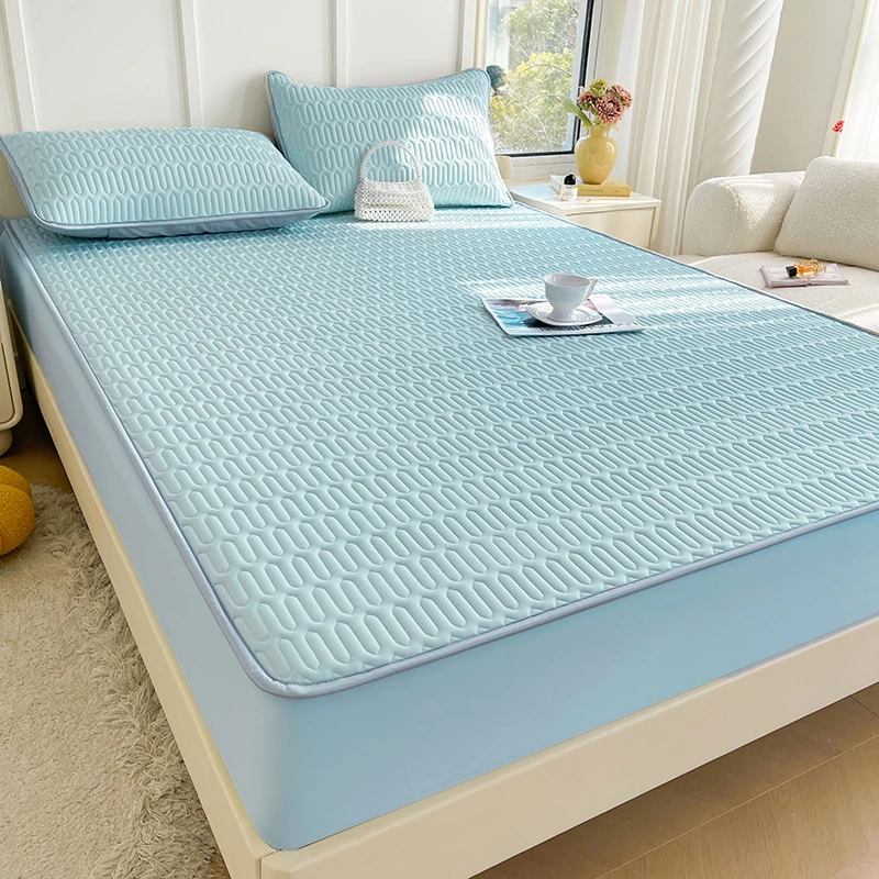 乳胶凉席夏季防尘冰丝床笠单件全包床笠罩床垫保护罩2025新款床罩