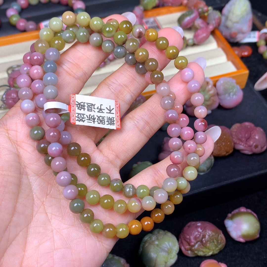 玛瑙/玉髓未镶嵌手链