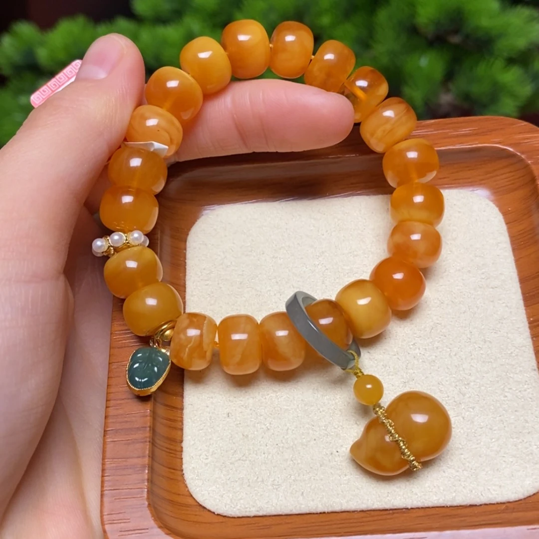 【闪购商品】手链蜜蜡未镶嵌手串