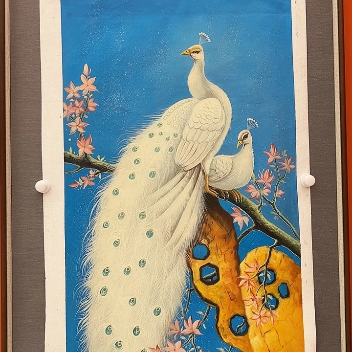 国画二郎老师卢浮宫参展作品！