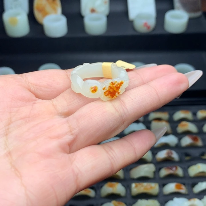 和田玉手链未镶嵌雲**落