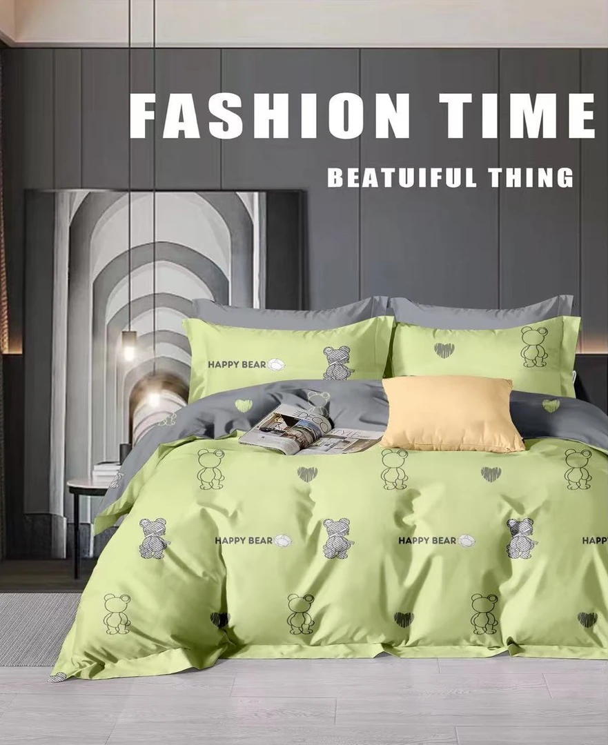 单人床单-【小熊先生】尺寸1.5*2.3米简约大气轻柔软亲肤家用床单