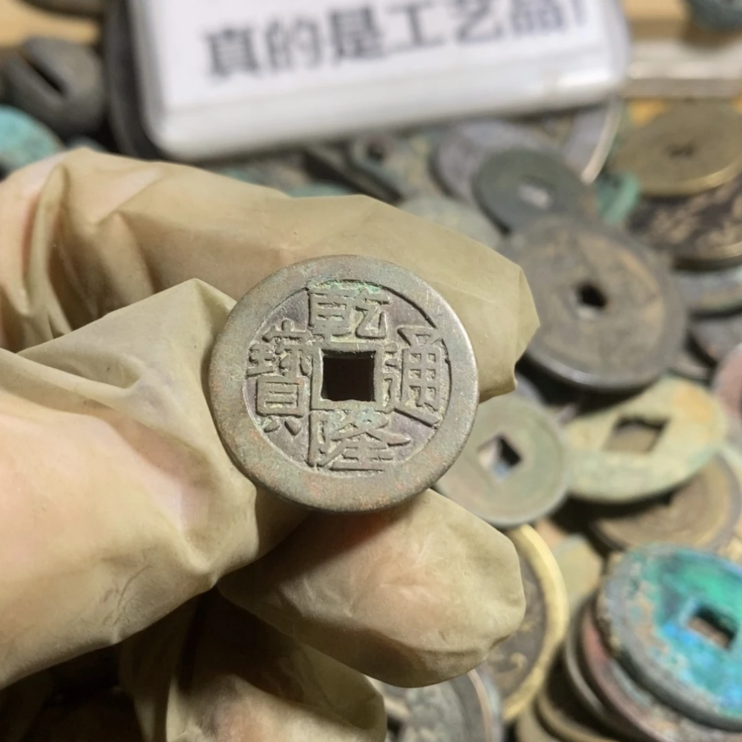 铜美***头现代工艺品学习币