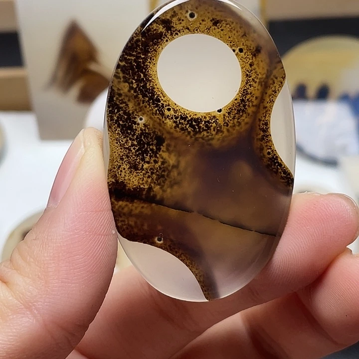 契***0玛瑙/玉髓未镶嵌颈饰