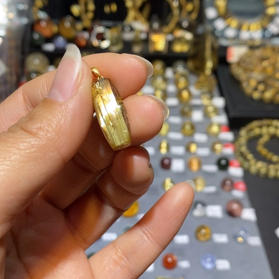 未镶嵌水晶手链吊坠