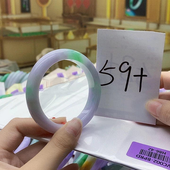 翡翠未镶嵌手镯09867000
