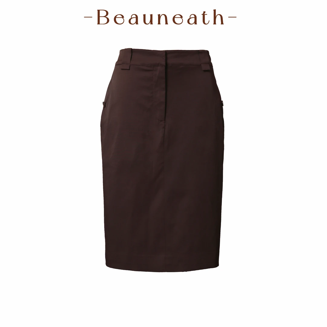 【工装半裙】版型绝 复古巴黎通勤风 夏季百搭中长款H型包裙