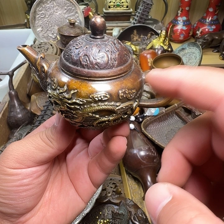 铜器办公室茶室摆件