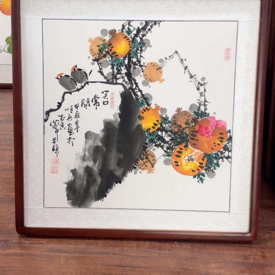 国画带框尺寸63*63厘米