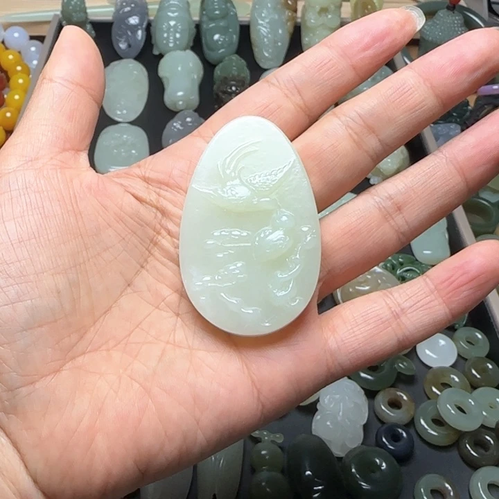 和田玉挂件未镶嵌