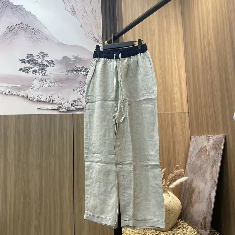 {汉麻裤}女士直筒裤舒服体感身高165-175 体重100-130