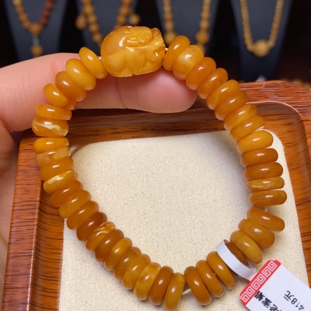 【闪购商品】蜜蜡手链未镶嵌手串