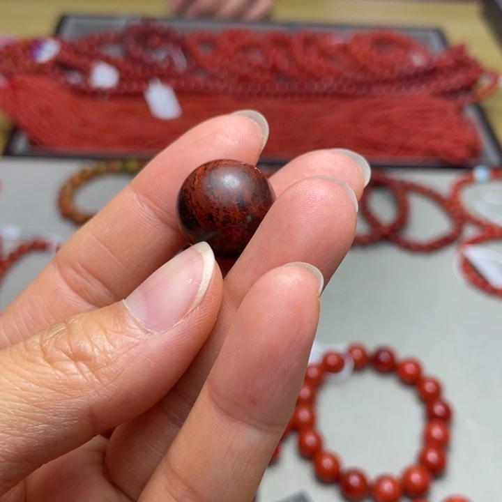 玛瑙/玉髓单珠17多样性发未镶嵌