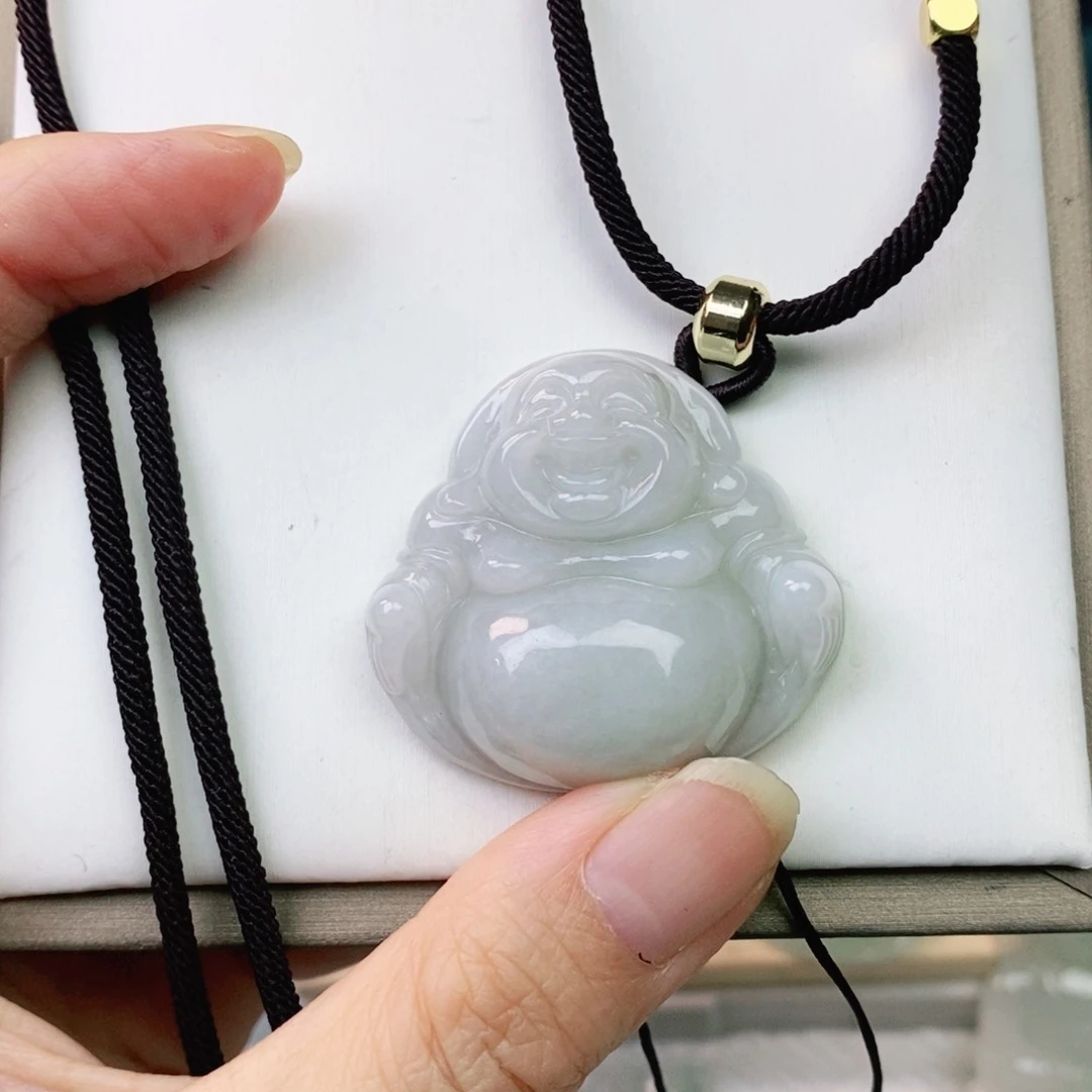 @***改翡翠未镶嵌颈饰佛公