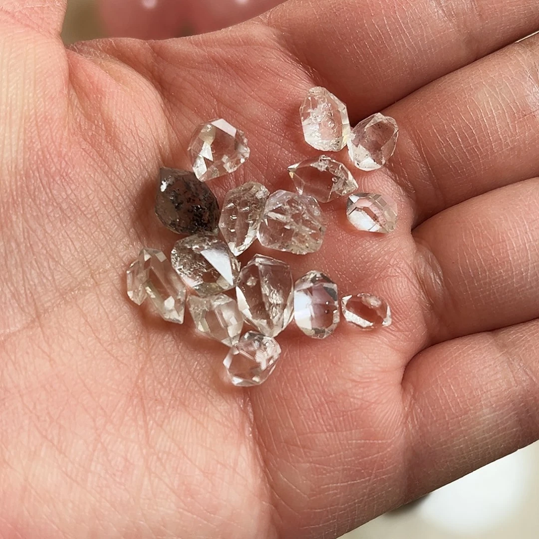 未镶嵌紫晶珠宝半成品