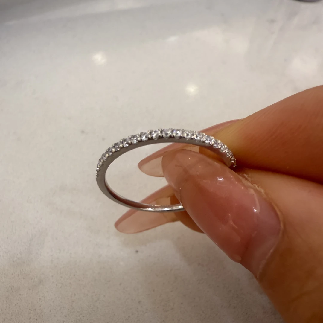 6.15 铂金PT 950戒指   1.4克圈13